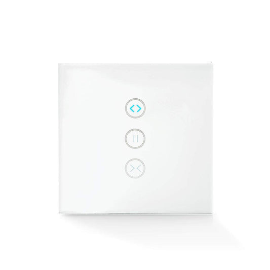 NEDIS SmartLife - WLAN sienas slēdzis - Saules lietussargs/Slēdzis/Aizkars - Sienas turētājs - Iebūvēta SmartLife lietotne - Saderīgs ar Amazon Alexa un Google Home, balts