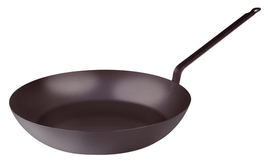 Pentole Agnelli Lionese panna ar rokturi, viegla dzelzs, pelēka 36 cm, ideāla gatavošanai un cepšanai.