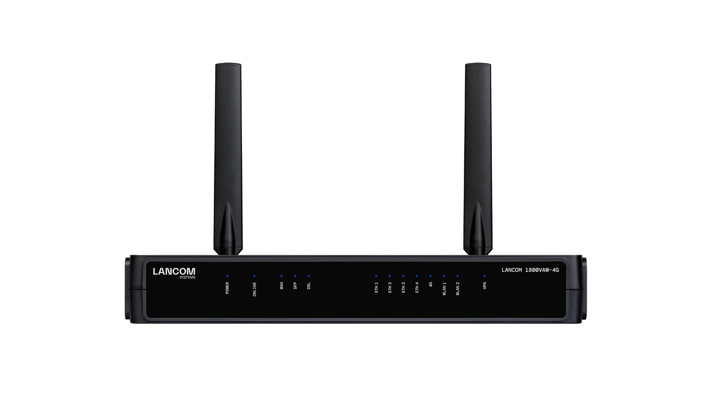 LANCOM 1800VAW-4G (ES) SD-WAN vārti ar VDSL, 4G un Wi-Fi 6