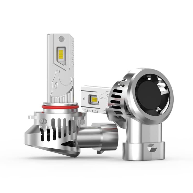 Halogēna auto lampa NUROTA 9005 HB3 5500K balta - HB3 12V 55W Canbus bez kļūdām - priekšējo lukturu spuldze ar E marķējumu - īpaši spilgta, izturīga un energoefektīva - Plug & Play 2 gab. komplekts