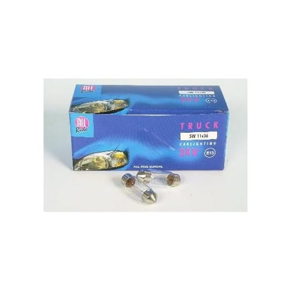 Dunlop Automotive All Ride 871125200776 Leuchtmittel Carlight 24 V 4 W BA9s