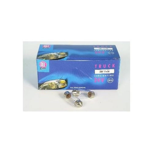 Dunlop Automotive All Ride 871125200776 Leuchtmittel Carlight 24 V 4 W BA9s