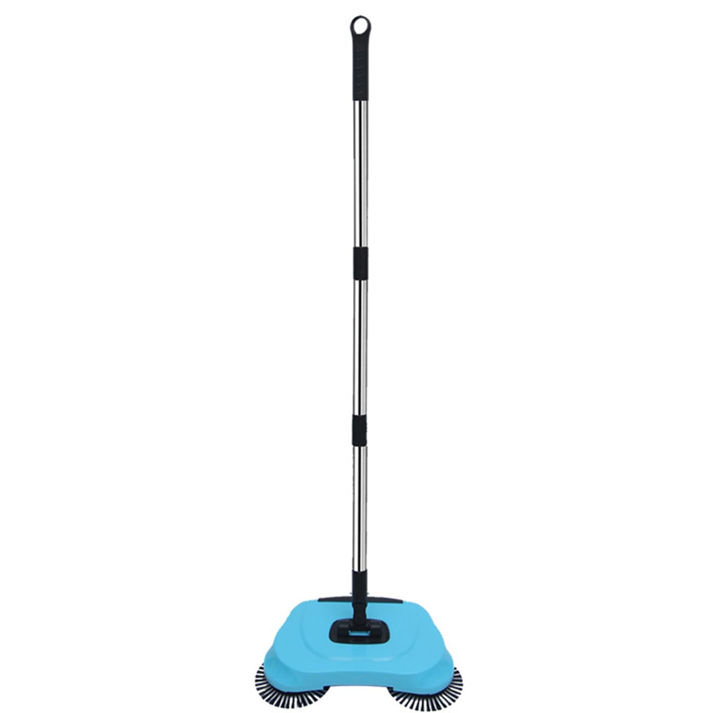 Universāls paklāju slaucītājs, 3-in-1 slaucītājs ar slotu, liekšķeri un atkritumu tvertni, manuāls paklāju tīrītājs, ergonomisks spiedējrokturis