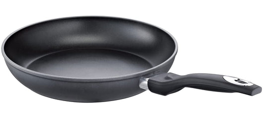 Schulte-Ufer Smilla - Black aluminum baking tray, 28 cm, dimensions 48 x 28 x 6 cm, durable and non-stick design.