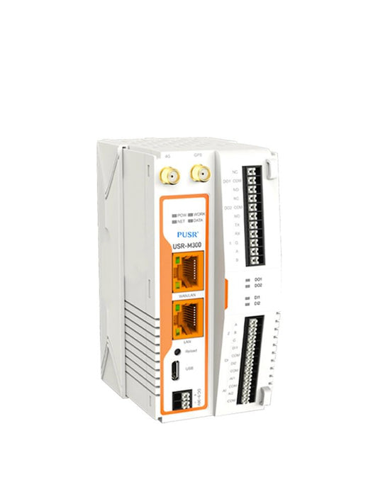 PUSR USR-M300 Augstas veiktspējas Edge Computing Industriālais IoT Vārtejas Protokolu Pārveidošanas NodeRED Izstrādes Vārtejas Paplašinātājs IO (Ethernet versija)