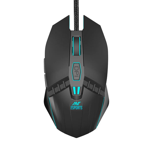 Ant Esports GM50 - plānāks apvalka dizains, konturēta forma, augstas kvalitātes konstrukcija, daudzzonu RGB apgaismojums