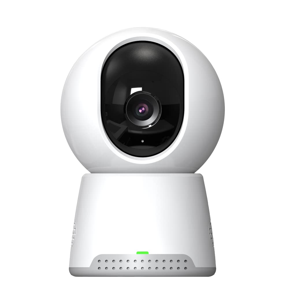 Logicom Home Cammy 360° uzraudzības kamera, HD, 1080p, mājas drošība, WiFi, kustību noteikšana, infrasarkanais nakts redzējums, 360° skenēšana, programmējama ar lietotni, balta