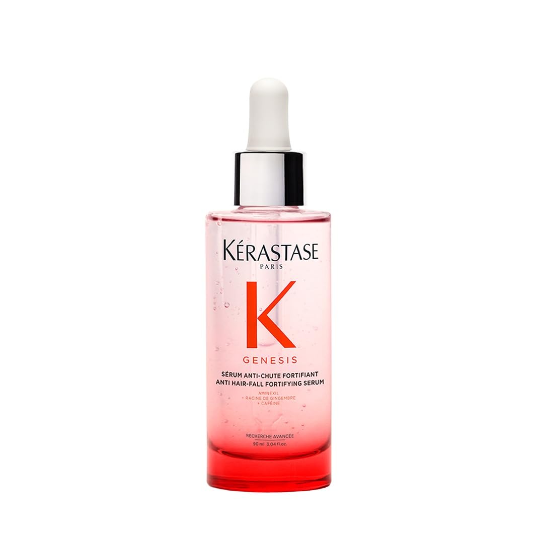 Kérastase Genesis stiprinošs galvas ādas serums smalkiem un trausliem matiem, ikdienas matu serums pret matu izkrišanu un lūšanu, Sérum Anti-Chute Fortifiant, 90 ml