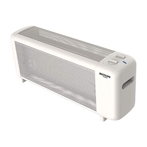 Bastilipo Mica 1500B PRC Bastilipo-PRC-1500B-kompaktais sildītājs, 1500 W, enerģiju taupošs un efektīvs, balts
