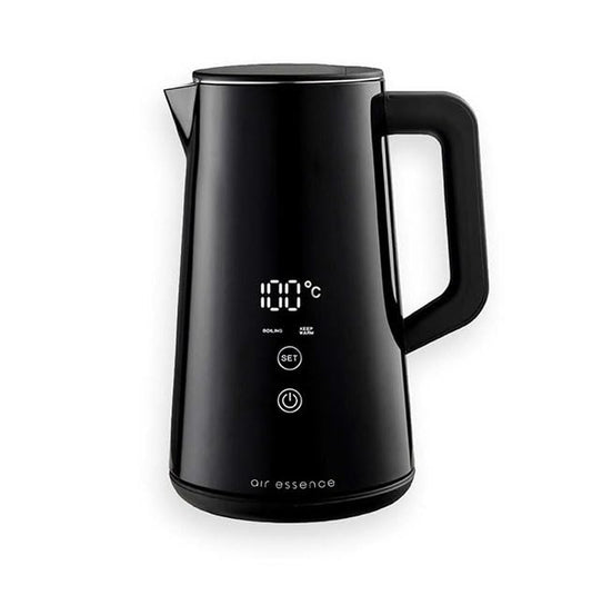 Air Essence LuminaTi PRO Wi Fi Electric Kettle - Black, smart features, quick boiling, sleek design.