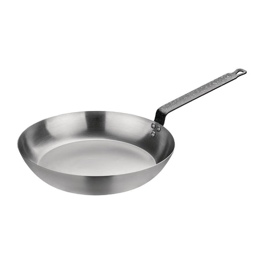Vogue cepamā panna C-tērauds indukcijai 30,5 cm - izturīga, ātri uzsilst, piemērota indukcijas plītīm.
