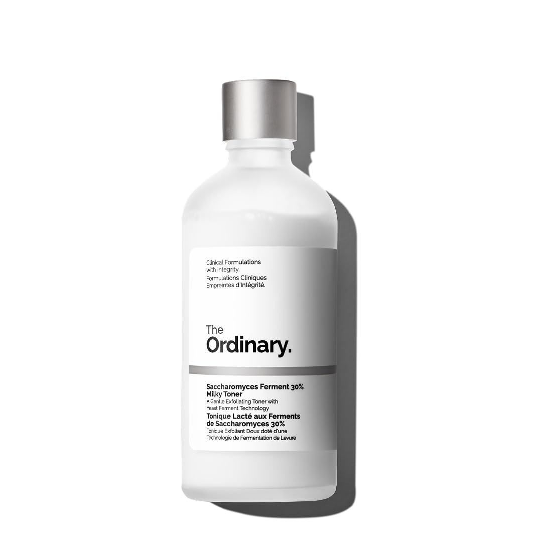 The Ordinary Saccharomyces Ferment 30% Milky Toner, eksfolējošs un mitrinošs toniks gludākai un starojošākai ādai, 100ml