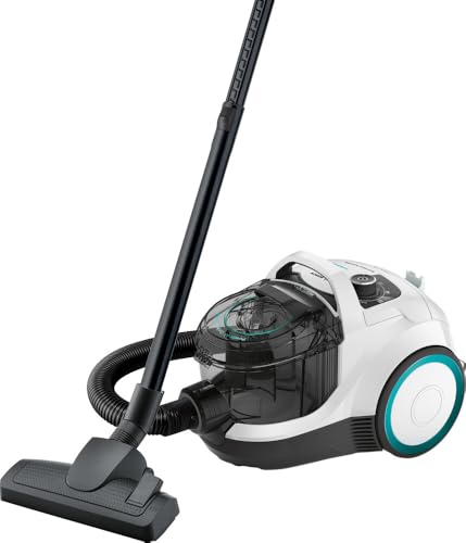 BOSCH GX21 - bezmaisīna grīdas putekļsūcējs, 550W, ProHygiene, UltraAllergy filtrs, 10m, 2L, balts, 78 dB.