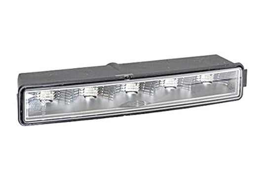HELLA 2PT 010 043-031 LED-Dienas gaisma - LEDayLine - 24V - taisna - gaismas caurspīdīgums: caurspīdīgs - LED gaismas krāsa: balta - kabelis: 500mm - spraudnis: AMP - kreisā - daudzums: 1