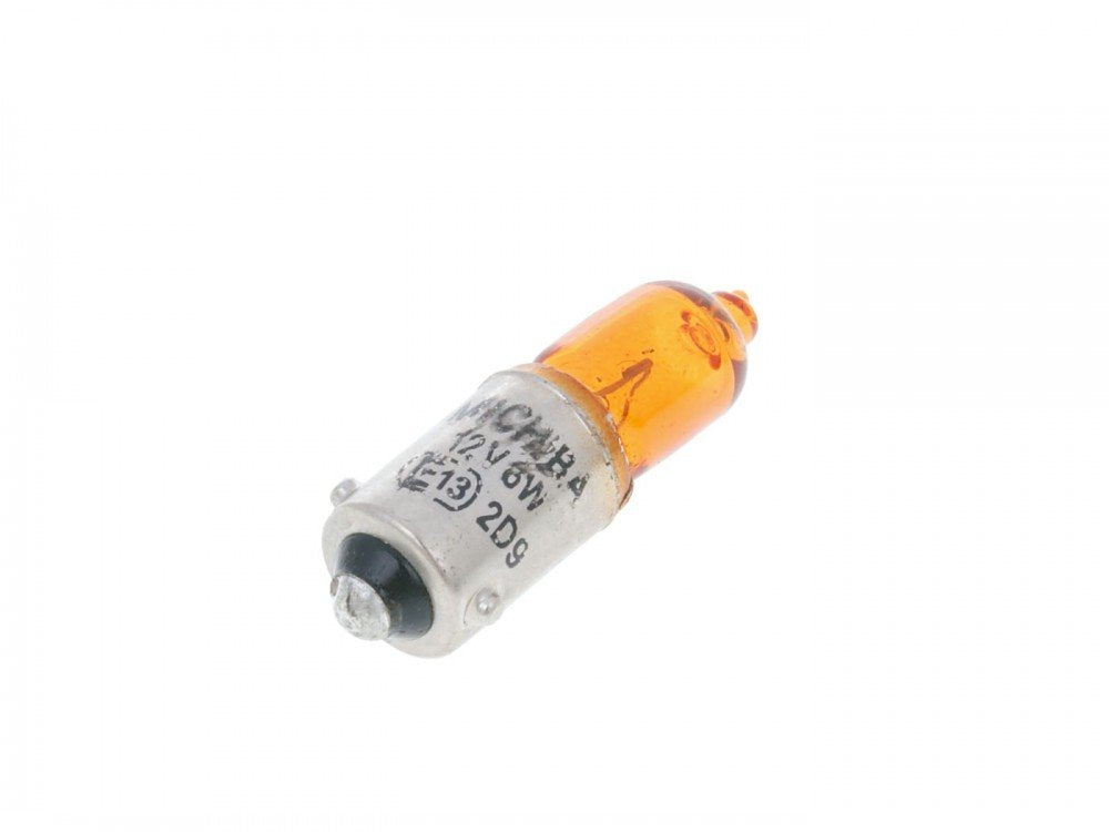 Spuldze 12V 6W H6W BAX9s oranža