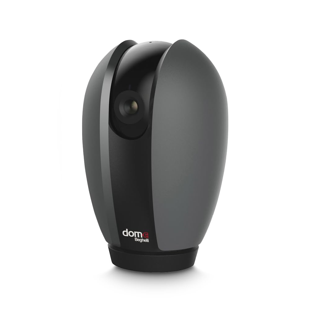 19. Beghelli Dom-e, iekštelpu WLAN kamera, lietotnes pagriežama, uzraudzības kamera ar kustību sensoru, audio ieraksts un nakts redzamība, Full HD, 355° un 85° pagrieziens