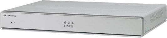 Cisco Systems C1111-4P integrēto pakalpojumu maršrutētājs ar 4 Gigabit Ethernet (GbE) divkāršajām portiem, GE WAN Ethernet maršrutētājs, 1 gada ierobežota aparatūras garantija (C1111-4P)