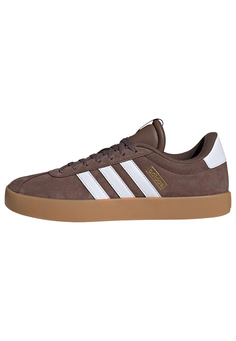 Vīriešu sporta apavi adidas VL Court 3.0, Earth Strata/Cloud White/Gold Metallic, 45 1/3 EU