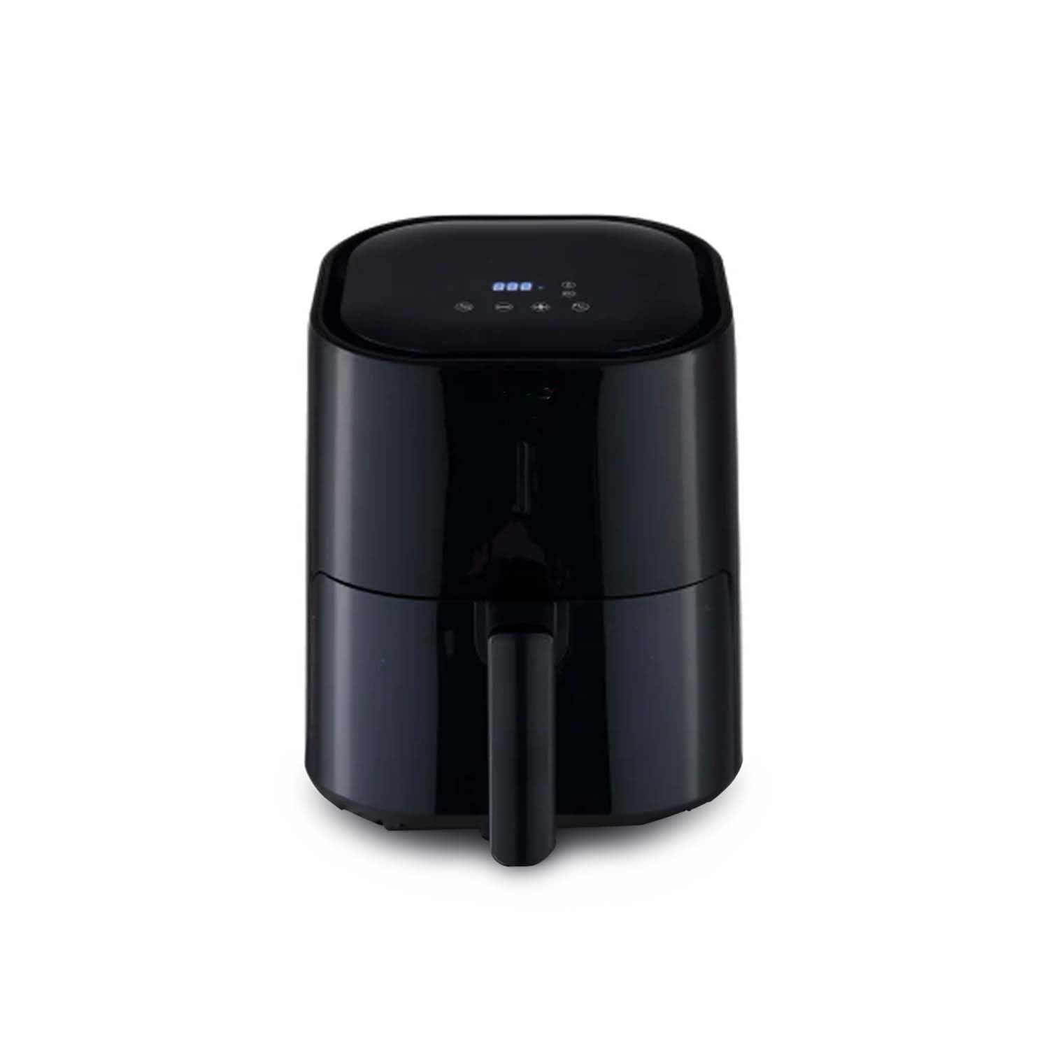 Avilia digitālā gaisa fritēšanas ierīce - 4 l, 360° cirkulācija, nelīpošs pārklājums, 1200 W, 60 min taimeris, 80-200 °C