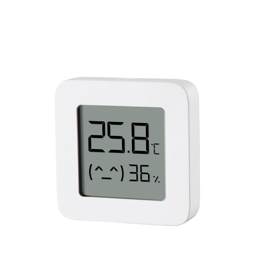 Xiaomi Mi Temperature and Humidity Monitor 2, temperatūras un mitruma monitors, plastmasa, balts, 43 mm