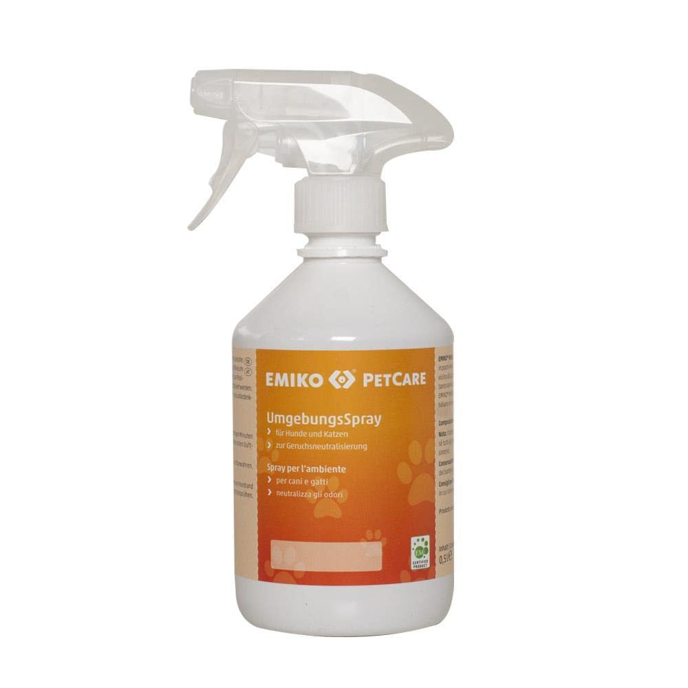Mājdzīvnieku smaku aerosols Emiko PetCare Umgebungsspray suņiem un kaķiem 500ml