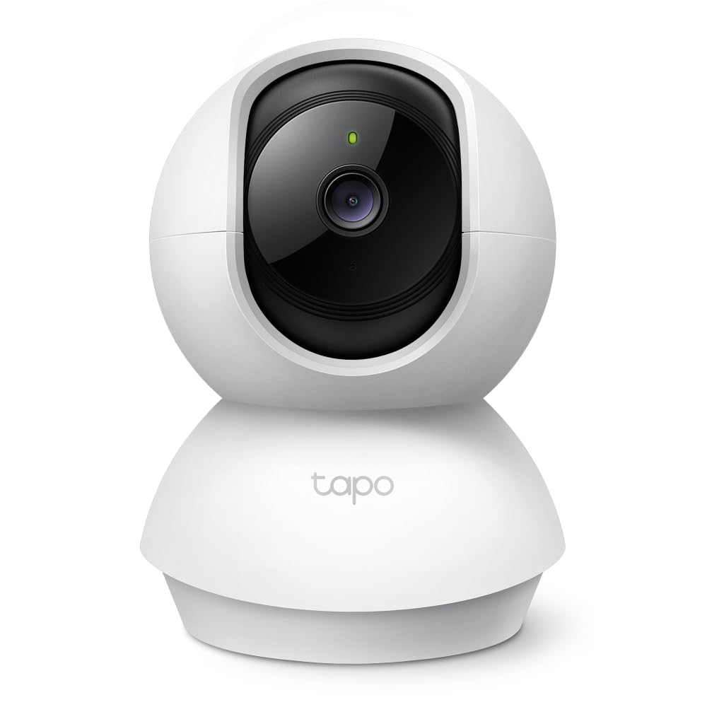 Tapo C200C 360°-WLAN uzraudzības kamera iekštelpām, 1080P, nakts redzamība, kustības noteikšana, divvirzienu audio, saderīga ar Alexa un Google Assistant, bērniem/mājdzīvniekiem