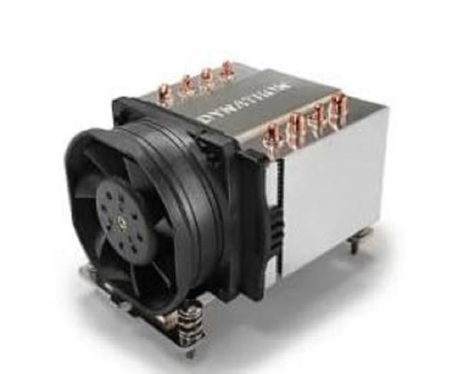 Dynatron A47 DISSIPATORE 2U - 4 tubi, PWM, TDP, CPU dzesētājs AMD AM4/AM5, sudraba krāsa.
