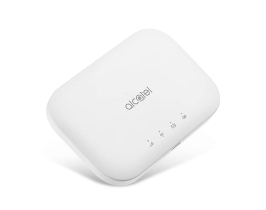 Alcatel Link Zone modems mobilais 4G, LTE (CAT.7), WLAN, Hotspot līdz 32 lietotājiem, akumulators 2150 mAh, balts [Itālija]