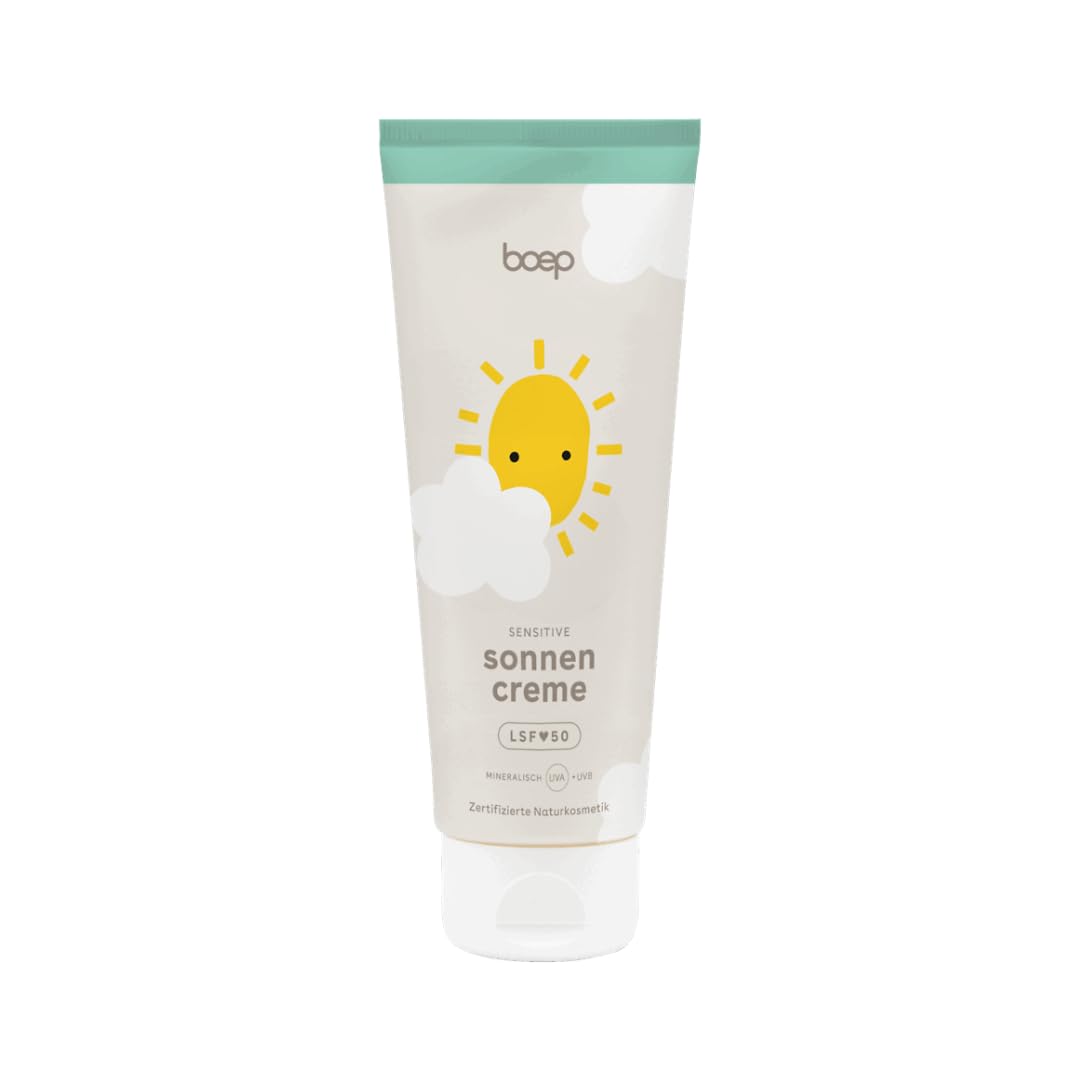 Minerāls saules krēms boep Sensitive SPF 50, sejai un ķermenim, 100 ml