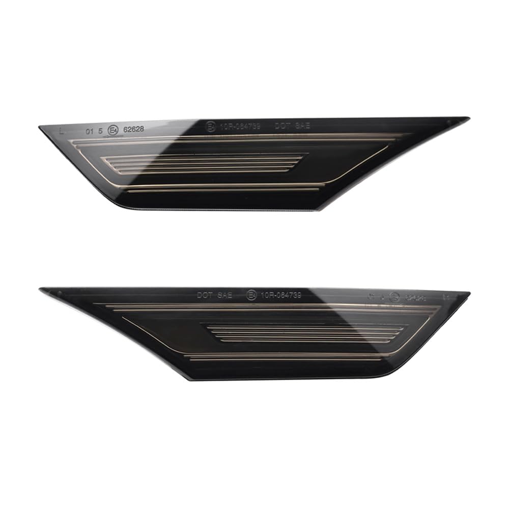 AUTO-STYLE LED sānu pagrieziena signālu komplekts, saderīgs ar Honda Civic X 2016-2022 - Smoke - iekļaujot dinamisko gaismas plūsmu un pozīcijas gaismu