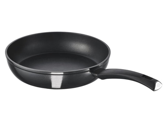 Schulte-Ufer Magica 1703-28 frying pan - 28 cm, heat control induction base, aluminum, black