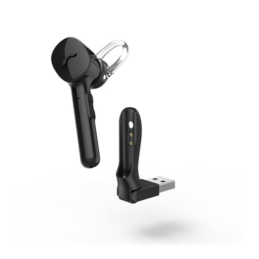 Hama MyVoice1300 Mono Bluetooth® austiņas - 20Hz-20kHz, 100Hz-10kHz mikrofons, 2h uzlāde, 4h autonomija, balss vadība, melnas