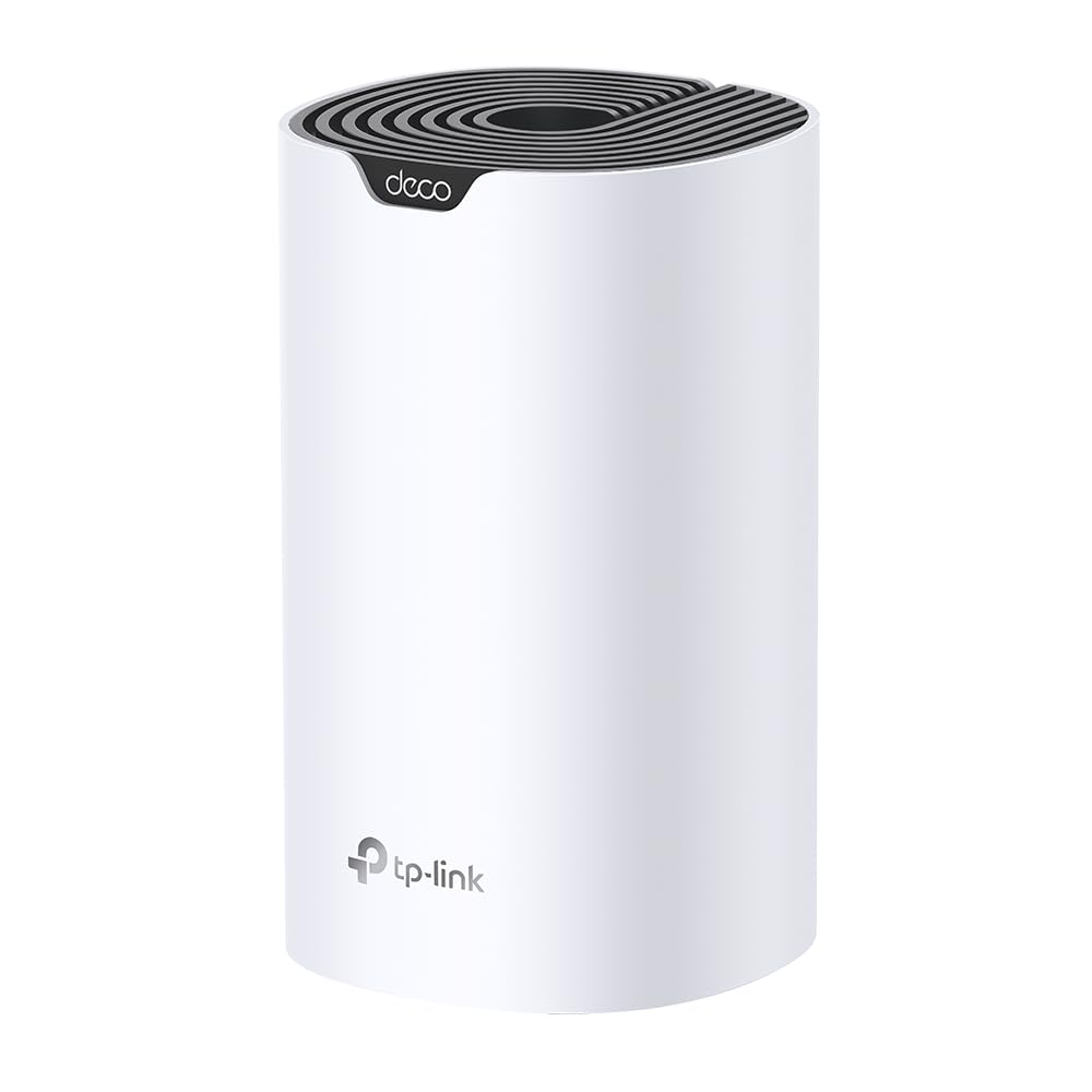 [Jauns] TP-Link Deco S7 WLAN maršrutētājs Mesh AC1900Mbps, maršrutētājs un atkārtotājs, bērnu aizsardzība, saderīgs ar Amazon Alexa, 3 Gigabit Ethernet porti, bērnu aizsardzība, savienojiet vairāk nekā 100 ierīču