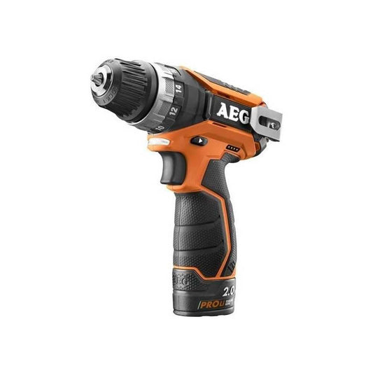 AEG akumulatora kompaktais urbjmašīna BS 12 C2/2 Ah - viegla, jaudīga, 12V, 2 Ah akumulators, 4935447867