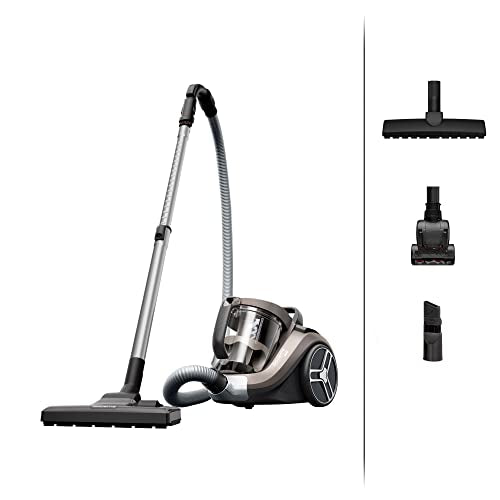 Rowenta RO4B50 Compact Power XXL Animal - 900W, 2.5L capacity, bronze, quiet at 69dB, ideal for pet hair cleaning.