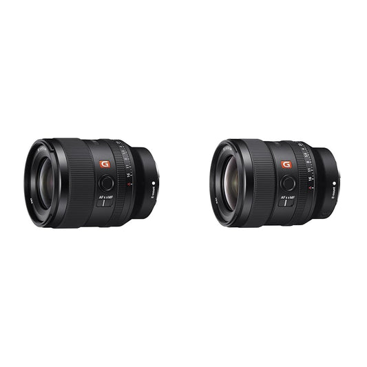 Sony SEL-35F14GM - pilna formāta E-mount objektīvs FE 35mm F1.4 GM (Premium G Master objektīvs), melns & FE 24mm f/1.4 GM | Pilna formāta, platleņķa, premium klase (SEL24F14GM)