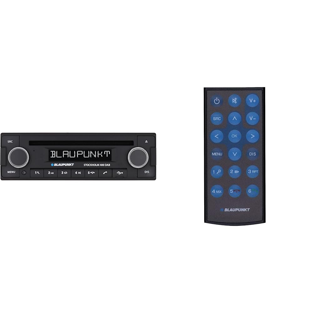 Blaupunkt Stokholma 400 DAB un IR tālvadības pults Scheckkartenfernbedienung