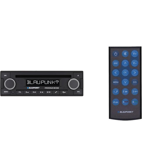 Blaupunkt Stokholma 400 DAB un IR tālvadības pults Scheckkartenfernbedienung