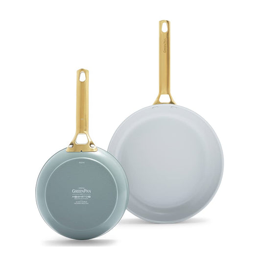GreenPan Padova Reserve - 2-piece non-stick ceramic frying pan set, 26cm & 30cm, PFAS-free, induction, dishwasher safe, oven safe.