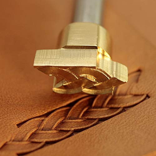 Leather Working Tools Leaves Carving Punches Stamp Craft Saddle Brass #251
