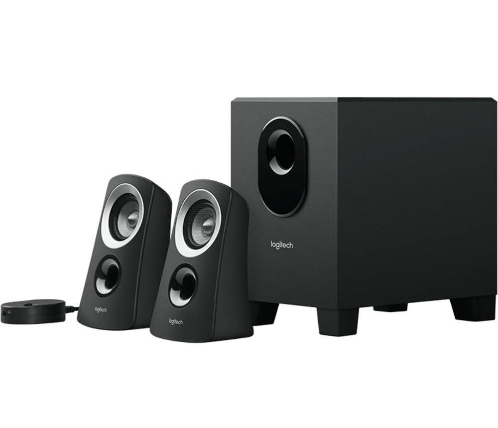 Datoru skaļruņu sistēma Logitech Z313 2.1 ar zemfrekvences skaļruni