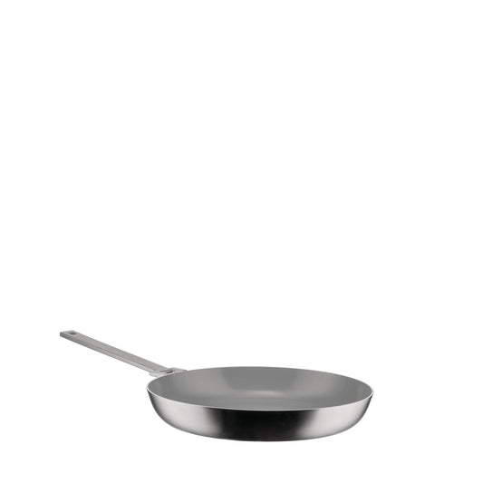 Alessi Convivio DC110/28 - Trilamināta cepšanas panna, 28 cm, indukcijai, nerūsējošais tērauds, keramisks pretpiedeguma pārklājums.