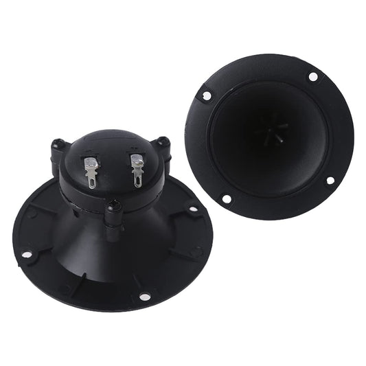 Max-Tonsen 1 pāris 96-mm audio skaļruņu augstfrekvences piezo augstfrekvences piezoelektriskais skaļrunis portatīvs 3 collu diametrā 9-mm augstas jaudas horns - melns