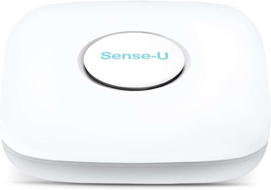 Sense-U viedā zeķes apavu bāzes stacija (2,4 GHz) - ļauj redzēt mazuļa miegu no jebkuras vietas, zeķes apavu monitors nav iekļauts komplektā