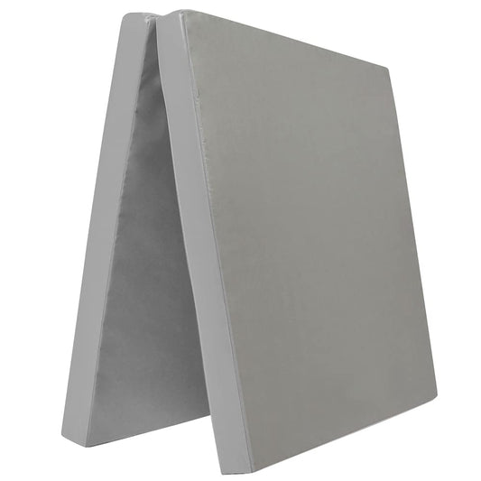 Salokāms vingrošanas paklājs Grevinga RG 35, 200 x 100 x 8 cm, pelēks, Made in Germany, salokāms fitnesa paklājs