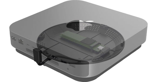 LMP miniStore SSD - Compact storage solution for Mac Mini (2018+), including M1, 19868, enhances performance and capacity.