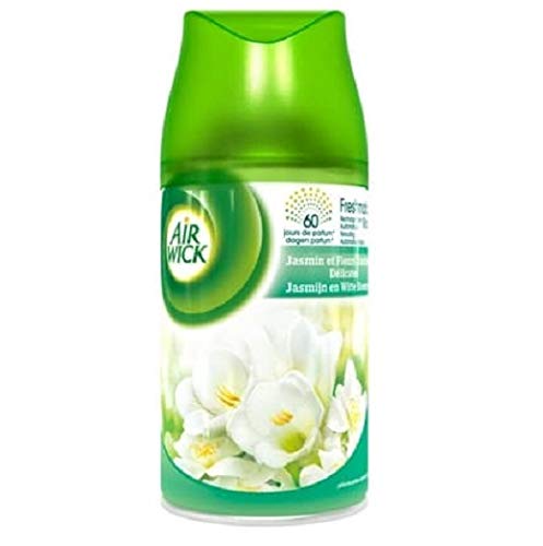 Gaisa atsvaidzinātāja uzpilde AIRWICK Freshmatic Max, 6 gab., jasmīna un ziedu aromāts, 250ml
