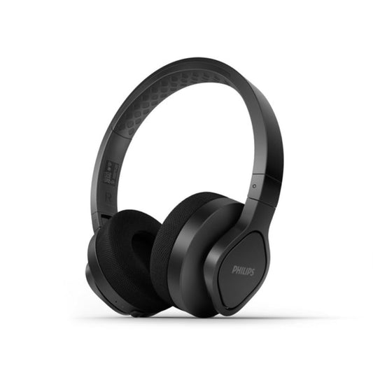 PHILIPS TAA4216BK - Vieglas, izturīgas bezvadu sporta austiņas ar IP55 aizsardzību un 35 stundu atskaņošanas laiku.