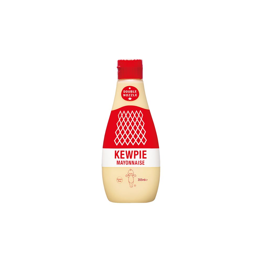 Japāņu majonēze Kewpie 355 ml - krēmīga un bez glutēna