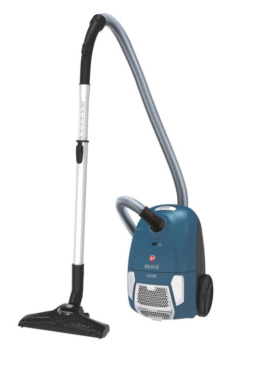 Hoover grīdas putekļsūcējs BV50HM - ar vadu, maisiņu, regulējamu kātu un EPA filtru visām grīdām.